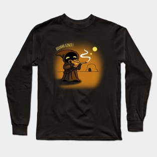 Cute Utini Funny Scavenger Alien Genie Lamp Sci-fi Long Sleeve T-Shirt